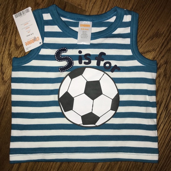 Gymboree Other - Gymboree Baby Boys 3-6m Soccer Tank Top Shirt